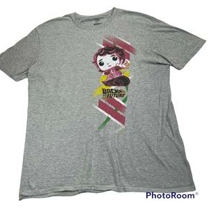 Men’s Back to The Future Tshirt, XL